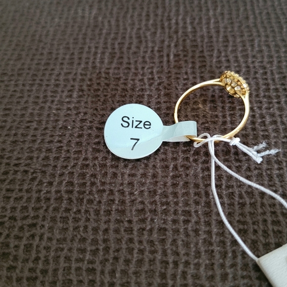 Rachel Zoe Dainty Gold💛 Disc📀 Ring💍 - NWT - Picture 15 of 16